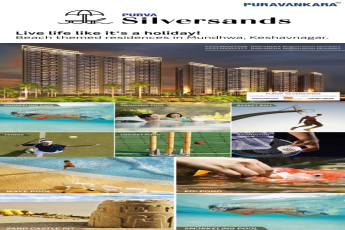 Enjoy a full 19 acre beach lifestyle at Puravankara Silversands, Pune